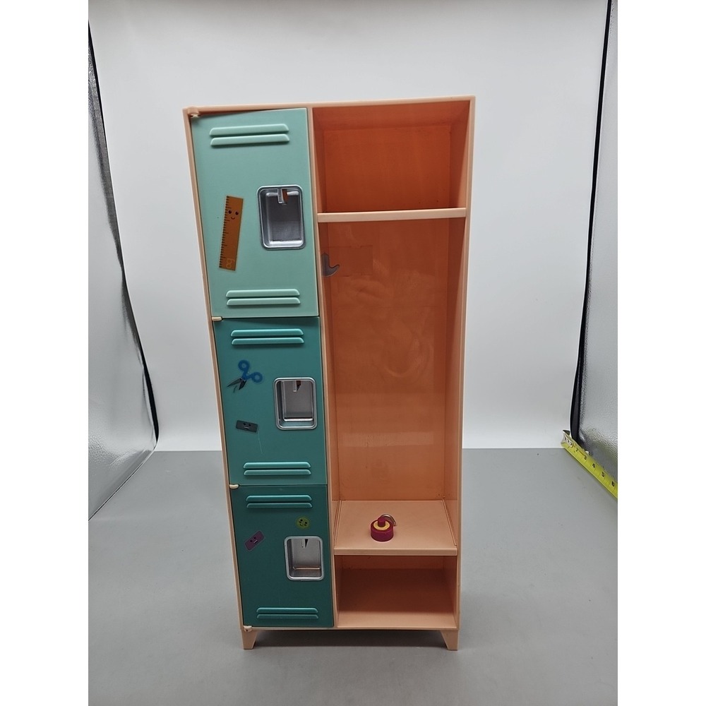 Our Generation Awesome Academy School Locker American Girl & 18 Inch Dolls EUC‎
